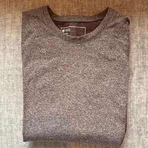 Figs salta long sleeve underscrub espresso